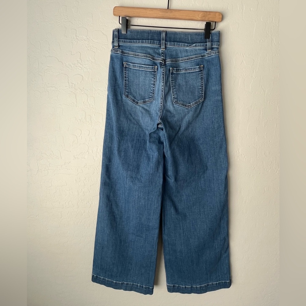 SPANX Blue Flare & Wide Leg Jeans - Picture 8 of 13